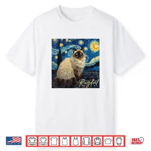 Ragdoll Cat Lover Drawing Art Cat Owner Shirt