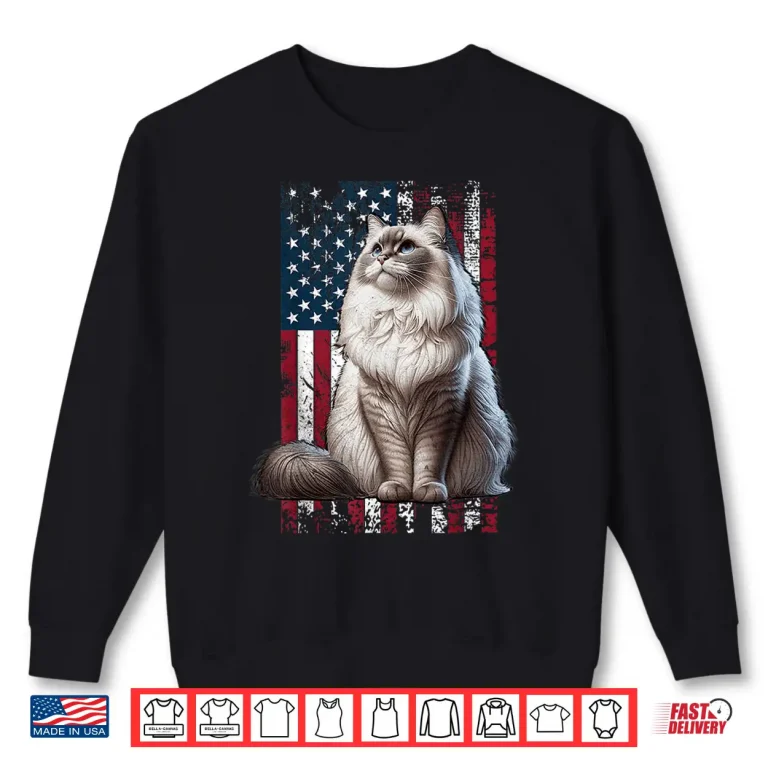 Sweatshirt Ragdoll Cat Cat American Ragdoll Shirt