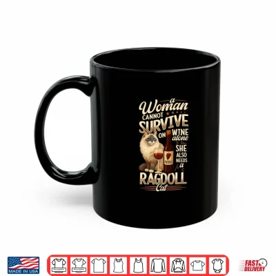 Mug Ragdoll Cat Lover Ragdoll Wine Cat Owner Shirt