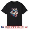 Ragdoll Cat Usa Flag Sunglasses Patriotic Cat 4Th Of July Women Men Shirt