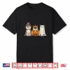 Spooky Ghost Ragdoll Cat Lover Pumpkin Halloween Shirt