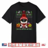 Cat Lovers Cute Ragdoll Cat Santa Hat Ugly Christmas Sweater Shirt