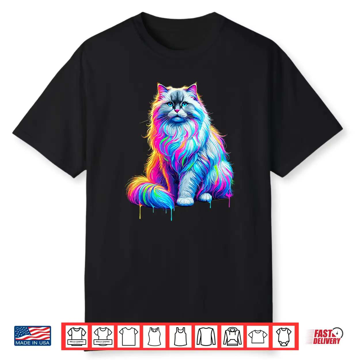 Paint Art Ragdoll Cat Ragdolls Puppy Cats Shirt