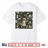 Ragdoll Cat White Vintage Flower Summer Shirt