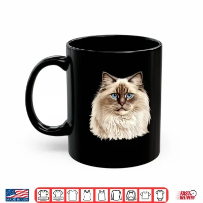 Mug Ragdoll Cat Portrait Ragdoll Cat Head Ragdoll Cat Face Shirt
