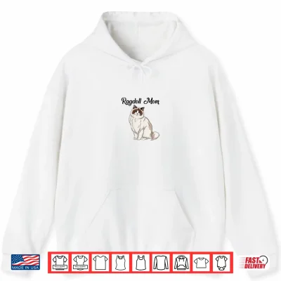 Hoodie Womens Ragdoll Cat Gift Ragdoll Mom Ragdoll Cat Shirt