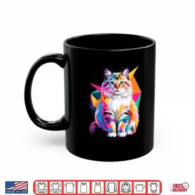 Mug Abstract Art Ragdoll Cat Ragdolls Puppy Cats Shirt