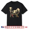 Nature Cat Lovers Boho Ragdoll Forest Floral Scene Shirt