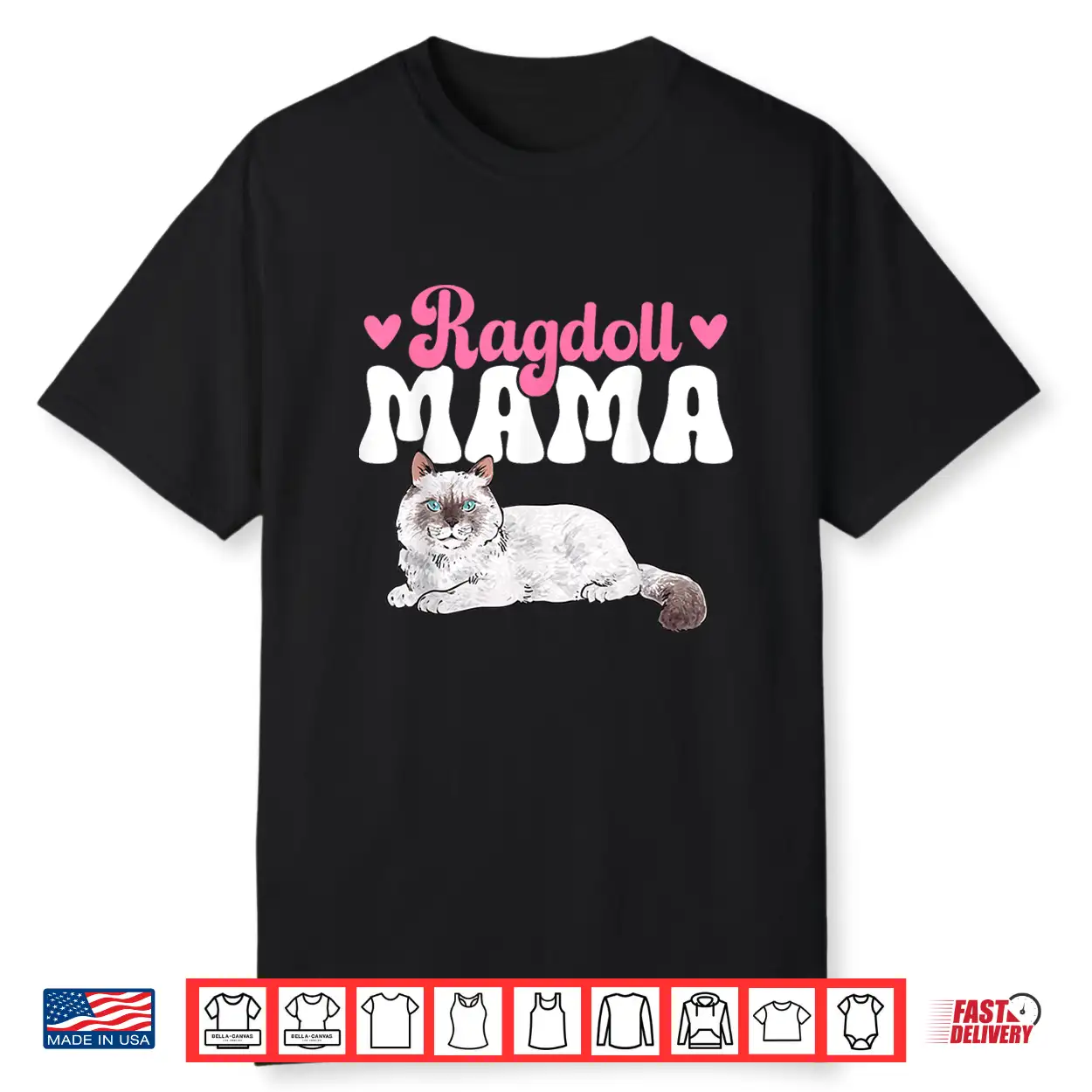 Ragdoll Mama Ragdoll Cat Shirt