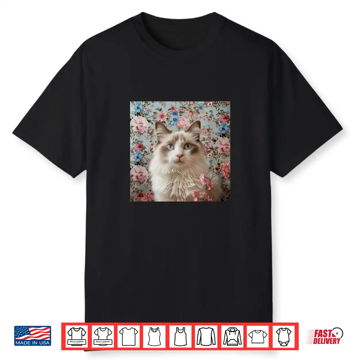 Ragdoll Cat Cottagecore Shirt