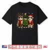 Retro Christmas Ragdoll Santa Reindeer Cat Lover Shirt