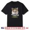 Womens Cute Ragdoll Mom Leopard Cat Mom Mother’S Day Shirt