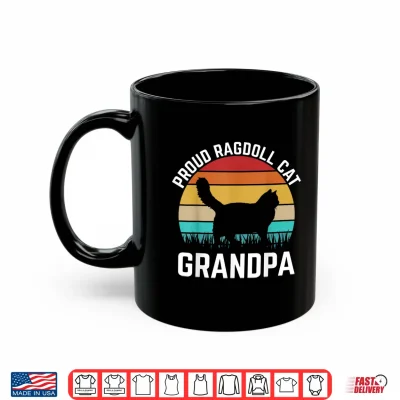 Mug Proud Ragdoll Cat Grandpa I Ragdoll Cat Shirt