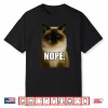 Ugly Ragdoll Cat Meme Grumpy Face Mood Disgusted Shirt