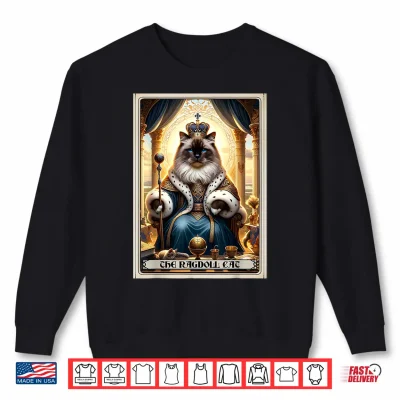Sweatshirt The Ragdoll Cat Tarot Card Cat Shirt