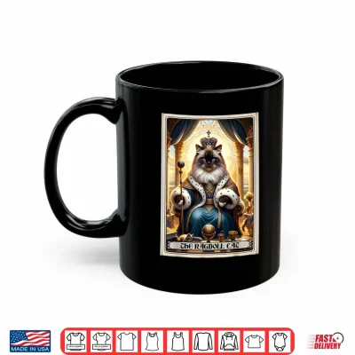 Mug The Ragdoll Cat Tarot Card Cat Shirt