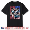 4Th Of July Ragdoll Cat Usa Flag Sunglasses Patriotic Cat Shirt