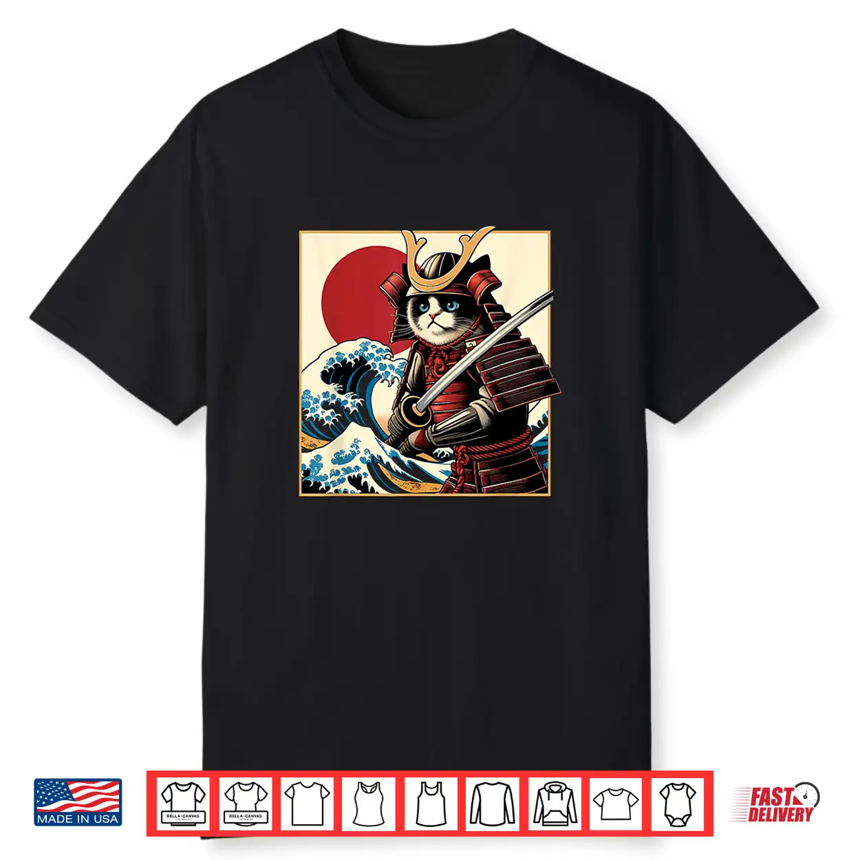 Otaku Ragdoll Cat Samurai Shirt