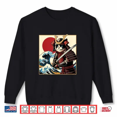 Sweatshirt Otaku Ragdoll Cat Samurai Shirt