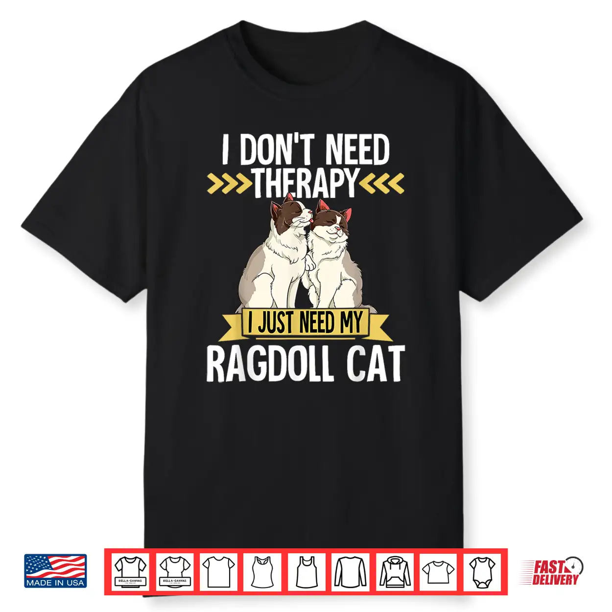 Ragdoll Cat Men Women Kids Shirt