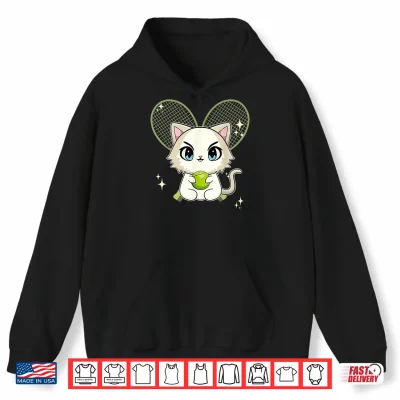 Hoodie Ragdoll Cat Playing Tennis Men Women Kids Shirt