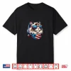 Ragdoll Cat Usa Flag Sunglasses Patriotic Cat 4Th Of July Shirt