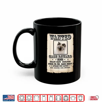 Mug Ragdoll kitten wanted poster Cat Shirt