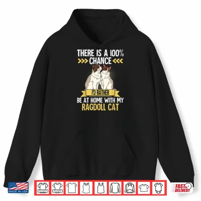 Hoodie Ragdoll Cat Shirt for Men Women Girls Kids