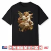 Cherub Angel With Persian Cat Baroque Renaissance Aesthetic Shirt