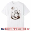 Cute Floral Persian Cat Moon Halloween Costume Girl Women Shirt