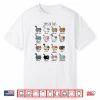 Cute Types Of Cat Lady Birman Bengal Nebelung Persian Shirt