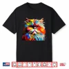 Persian Cat Lovers Colorful Pop Art Persian Cat Shirt