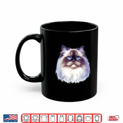 Mug Persian Cat Portrait Kitten Shirt