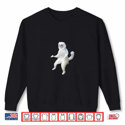 Sweatshirt Persian Cat Room Guardian Meme Vital Rending Funny Cat Shirt