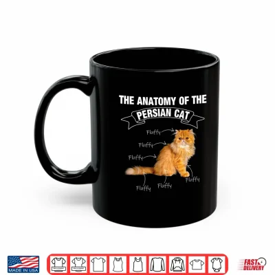Mug Persian cat Persian cats anatomy Shirt