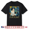Cat In Klimt Painting Cat Lover Exotic Shorthair Artist Shirt