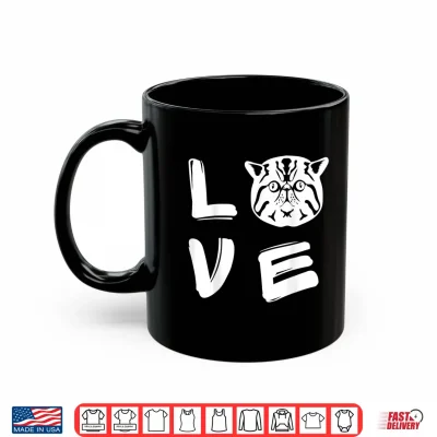 Mug Love Exotic Shorthair Cat Shirt