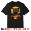 Spooky Funny Halloween Exotic Shorthair Cat Pumpkin Shirt