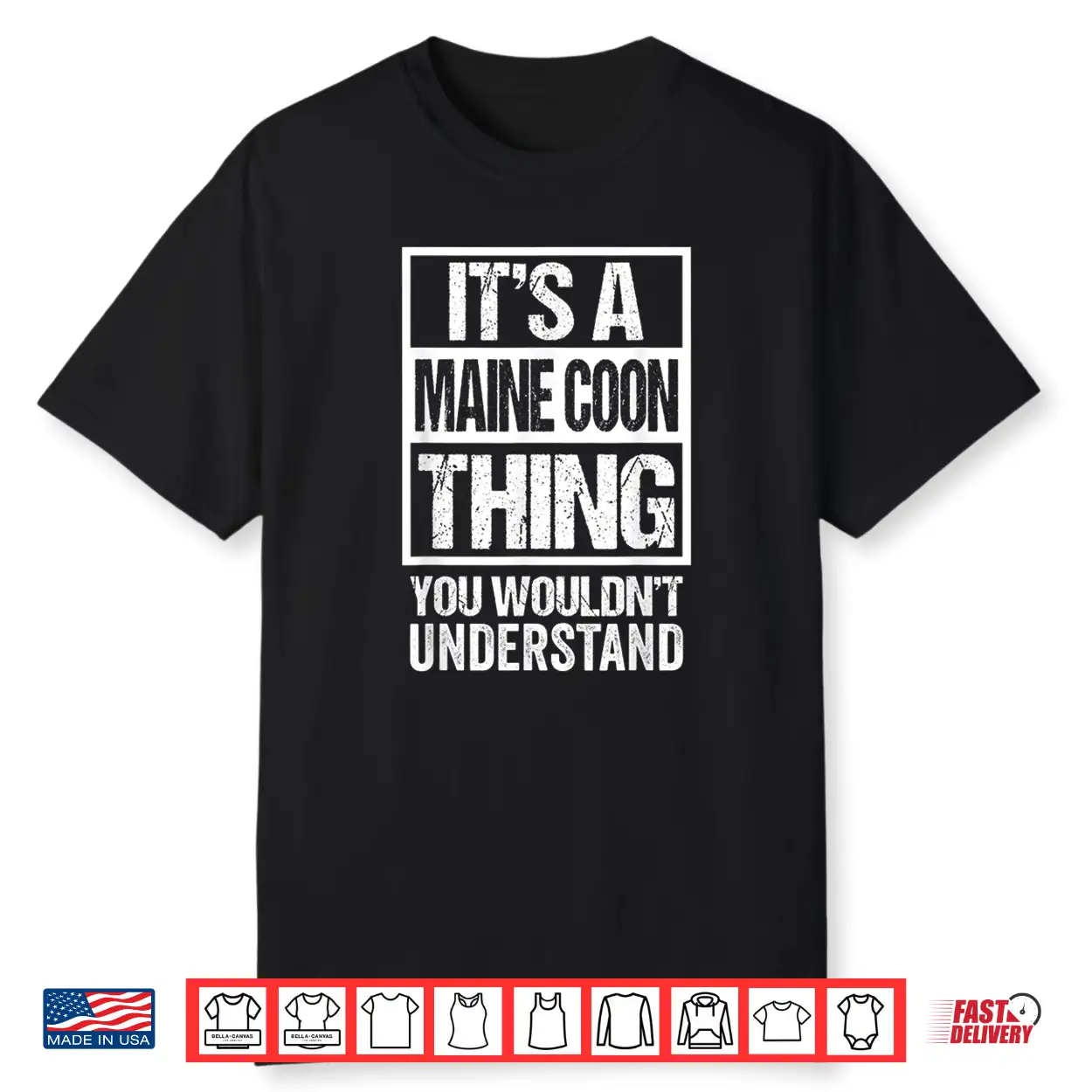 Funny Maine Coon Mom Dad Quote Its A Maine Coon Thing Shirt