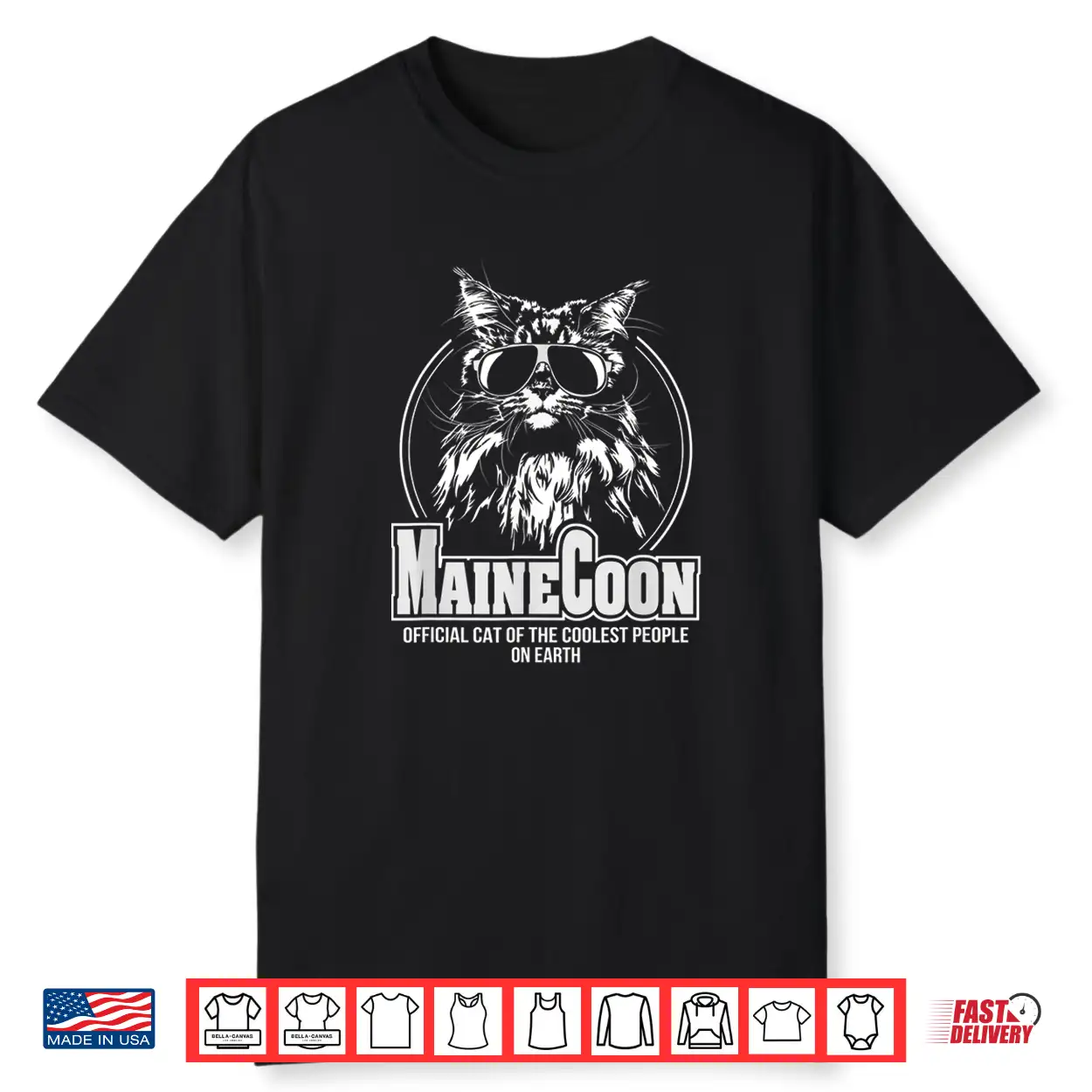 Funny Proud Maine Coon Cool Cat Shirt