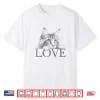Maine Coon Cat Love Design Professional Minimalist Modern Graphic Shirt