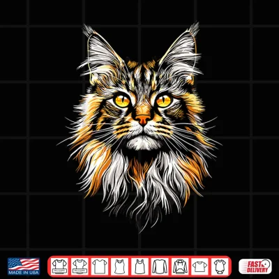 Design Maine Coon Cat Lovers Cute Funny Maine Coon Cats Lover Shirt