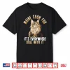 Maine Coon Fur Its Everywhere Deal With It Cat Shirt