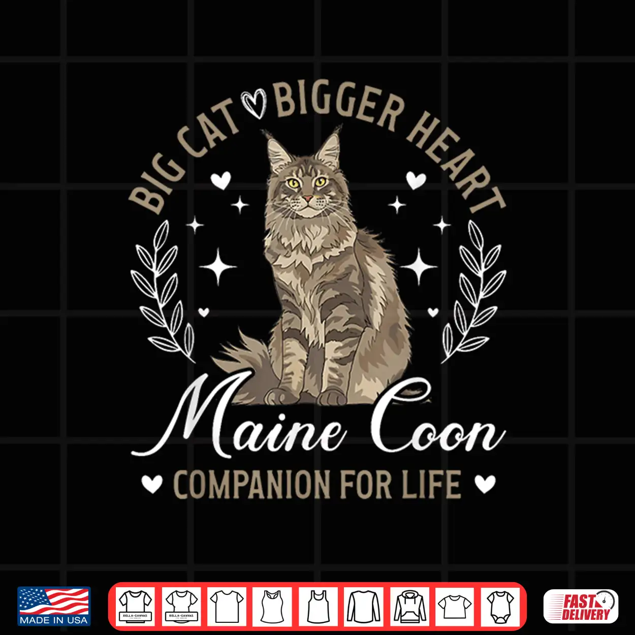 Maine Coon Companion Maine Coon Cat Owner Maine Coon Lover Shirt Maine Coon Companion Maine Coon Cat Owner Maine Coon Lover Shirt