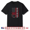 American Flag Maine Coon Cat Pet Owner Gift Cute Paw Print Shirt