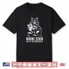 Maine Coon Ceo Of The Household Human Compliance Shirt
