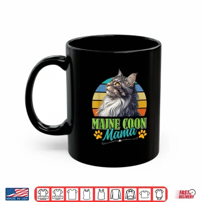 Mug MAINE COON MAMA Maine Coon Mummy Cat Mummy Vintage Shirt