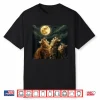 Maine Coon Howl At Moon Cat Lover Shirt