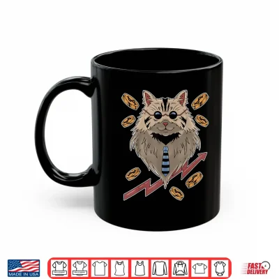 Mug Maine Coon Cat Stock Market Trader Investor Day Trading Shirt 1