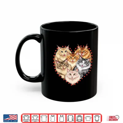 Mug Maine Coon Heart Shirt 1